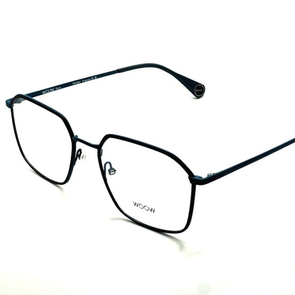 NEW ORIGINAL WOOW Rush Hour 2 Col 0007 Maroccan Blue Men Eyeglasses 54mm 19 145 - Picture 1 of 8